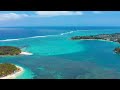 bahamas 4k • stunning footage scenic relaxation film with calming piano music