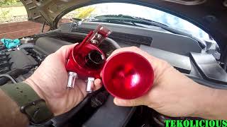 Easy Install of Amazon Universal Oil Catch Can in Mini Cooper S R55 56