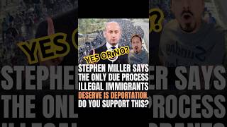 Only Due Process Illegals Deserve is Deportation YES or NO? #fyp #viral #trending #shorts #usa