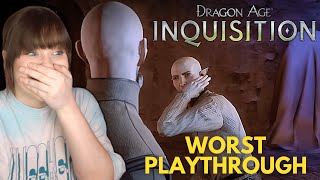 DRAGON AGE: INQUISITION Worst Playthrough Reaction!