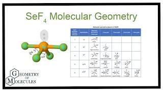 What is the Molecular Geometry of SeF4? | Selenium Tetrafluoride Explained