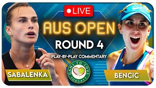 SABALENKA vs BENCIC | Australian Open 2023 | LIVE Tennis Play-by-Play Stream