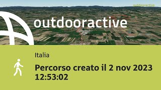 Escursione in Italia: Percorso creato il 2 nov 2023 12:53:02