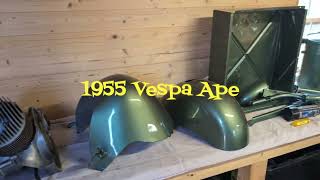 Barnfind Scooters presents: 1955 Vespa Ape Final Assembly