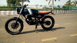 Best modified herohonda cbz by floki custom works, Pune