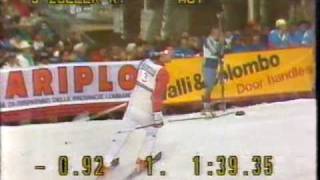 Alpine skiing, World Championships, Bormio 1985 - Men's Slalom