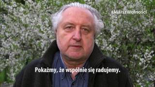 Andrzej Rzepliński zaprasza na #MarszWolności 6 maja