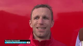 2018 AUTOBACS SUPER GT Rd.3 Ronnie Quintarelli interview after the race