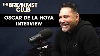 Oscar De La Hoya Talks Ryan Garcia Vs.Haney, Relationship With Canelo Álvarez, T