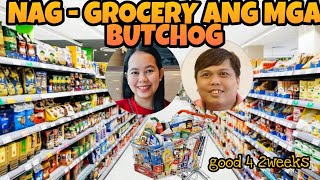 Nag - Grocery ang mga Butchog || Food and Essentials for 2 Weeks #SulitandTipid #Ipon2021