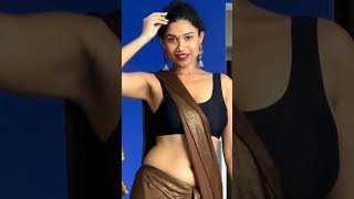 Sexy Armpit 😍 hot girl in Saree ❤️ big boobs