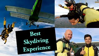 Sky diving | jump from sky | sky diving experience in 4k | 5 tips for sky diving | continental krish