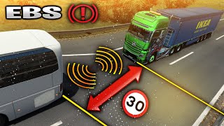 I Tested the Automatic Emergency Braking System (EBS) in ETS 2