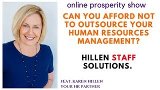 Can you afford NOT to outsource your human resources management?