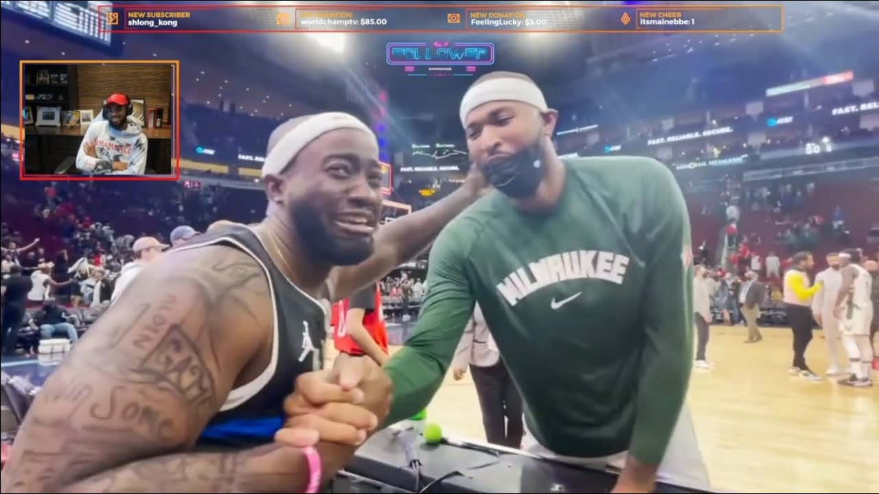 Karl-Anthony Towns Reacts To JiDion "DeMarcus Cousins Meets DeMarcus ...