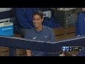 LAD@SD: Maeda's translator makes first mound visit