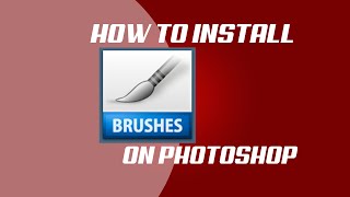 PSTutoY2M- How To Install A Brush On Photoshop