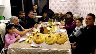 Azerbaijan Family Hospitality and Culture | Handmade Homemade candy | Fried Meat In The Oven