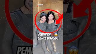 BAHAYA JIKA BERLAMA LAMA DI PEMANDIAN INI 😱‼️‼️ #shortvideo #shorts