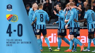 MATCHSVEP | Djurgården - GIF Sundsvall 4-0 Allsvenskan 2022