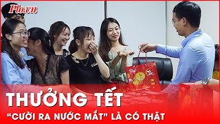 Thưởng tết bằng quần đùi, tương ớt  | Thời sự