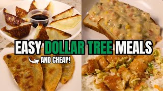 7 Cheap & Easy Dollar Tree Dinner Ideas! (Some of my personal favorites!)