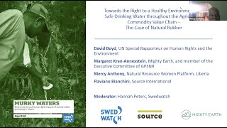 Webinar: Environmental and human rights impacts of natural rubber processing