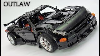 Crowkillers Custom Lego Technic 2017 Outlaw Supercar Preview