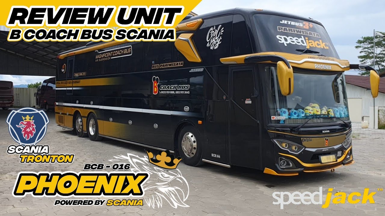 REVIEW UNIT SCANIA K410iB B COACH BUS - YouTube