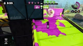 【スプラトゥーン】無印ロングブラスター日記63(ガチエリア/モンガラキャンプ場 \u0026 アンチョビットゲームズ)