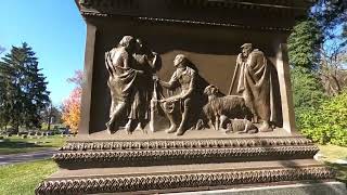 Walk Through Green Lawn Cemetery Columbus Ohio Gravesite Tour