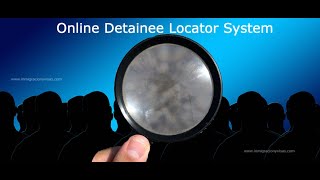 The Online Detainee Locator System