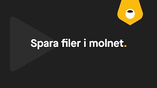 Allmänt: Spara filer i molnet