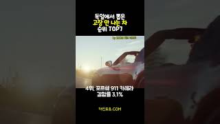 독일이 인정한 최고의 차 | 고장 안 나는 차 순위 top7