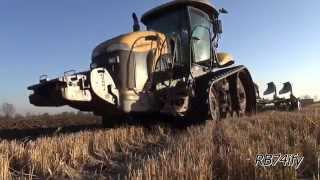 Challenger MT765B \u0026 Emmegiemme - Ploughing 2015 (Motor Sound)