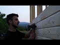 Building a Wooden House in 30 Days - Off Grid Cabin - Full Video