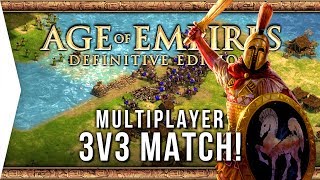 Age of Empires: Definitive Edition ► 3v3 Multiplayer Gameplay!