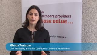 What is the ultimate challenge in healthcare? Ghada Trobatas, Siemens Healthineers (long version)