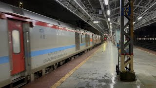 Early morning Railfanning session at Thane Station - Arrivals, Departures and Parallel Runs