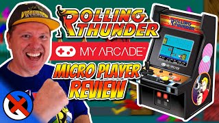 My Arcade Rolling Thunder Micro Player Review - Albatross vs. WCPO!