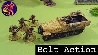 Warlord Games Bolt Action Battle Report 370pt - Us Vs Germany