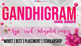 gandhigram university in one shot | rank list 2021 | entrance exam 2021 | GRI 2021