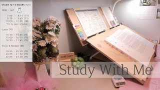 Study with me - live // [2019. 7. 4.] // ♪♬알람Alarm♪♬ // 공시생 실시간 공부방송 //