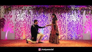 Groom Surprise Dance Performance on Aaj Se Teri | Natya Social