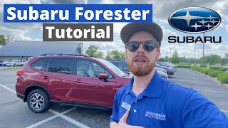 Subaru Forester How To Tutorial: All The Buttons and Features