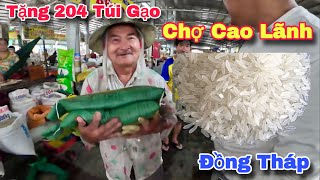 Tặng Gạo Chợ Cao Lãnh Đồng Tháp Ngập Chưa Từng Thấy Người Khó Khăn Nhận Quà Từ Mỹ | Khương Nhựt Minh