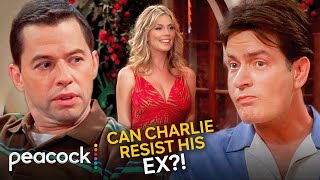 Two and Half Men | Charlie’s Tempted to Cheat When a Flirty Ex Comes Over