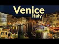 Walking Tour of Venice, Italy at Night (4K Ultra HD) - Charming Venice Nightlife