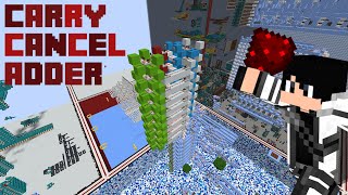 Computational Redstone Build tutorial: Carry Cancel Adders