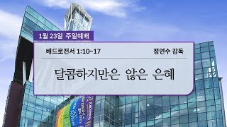 효성중앙교회 1월 23일 2부 예배